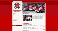 Desktop Screenshot of osp.mszana-dolna.pl